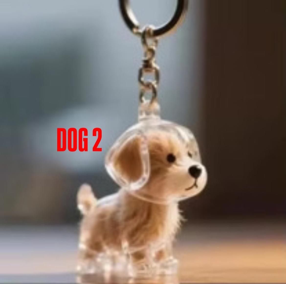 Pet Fur Memory Keychain