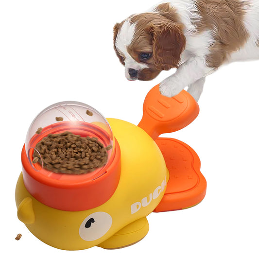 Automatic, Interactive, Educational Pet Feeder Toy