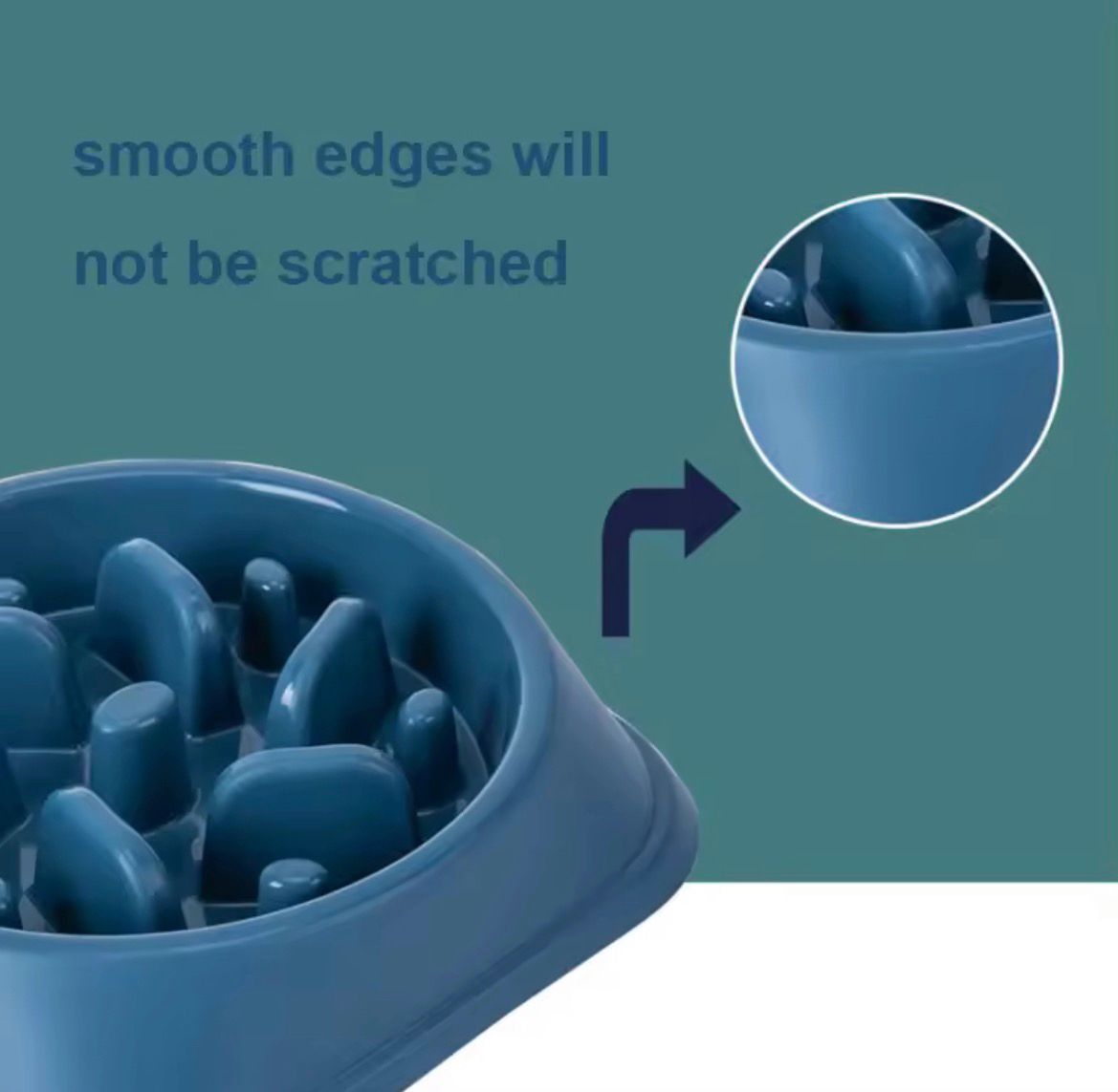 Slow feeder Dog Bowls, Anti-Choking, Anti-Slip Puzzle Dog Food Bowls