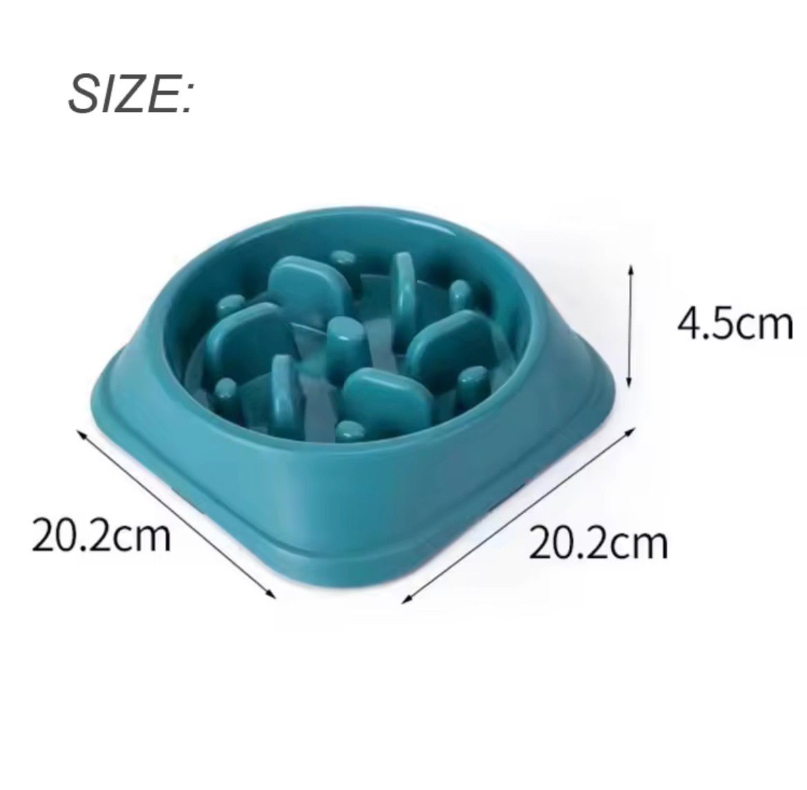 Slow feeder Dog Bowls, Anti-Choking, Anti-Slip Puzzle Dog Food Bowls