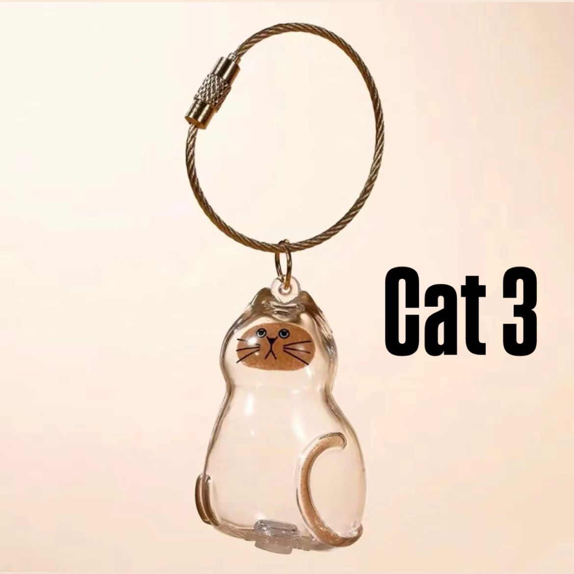Pet fur memory keychain,  Creative Pet Fur Keepsake Holder, Can Be Used as Pendant, Gift & Memorial