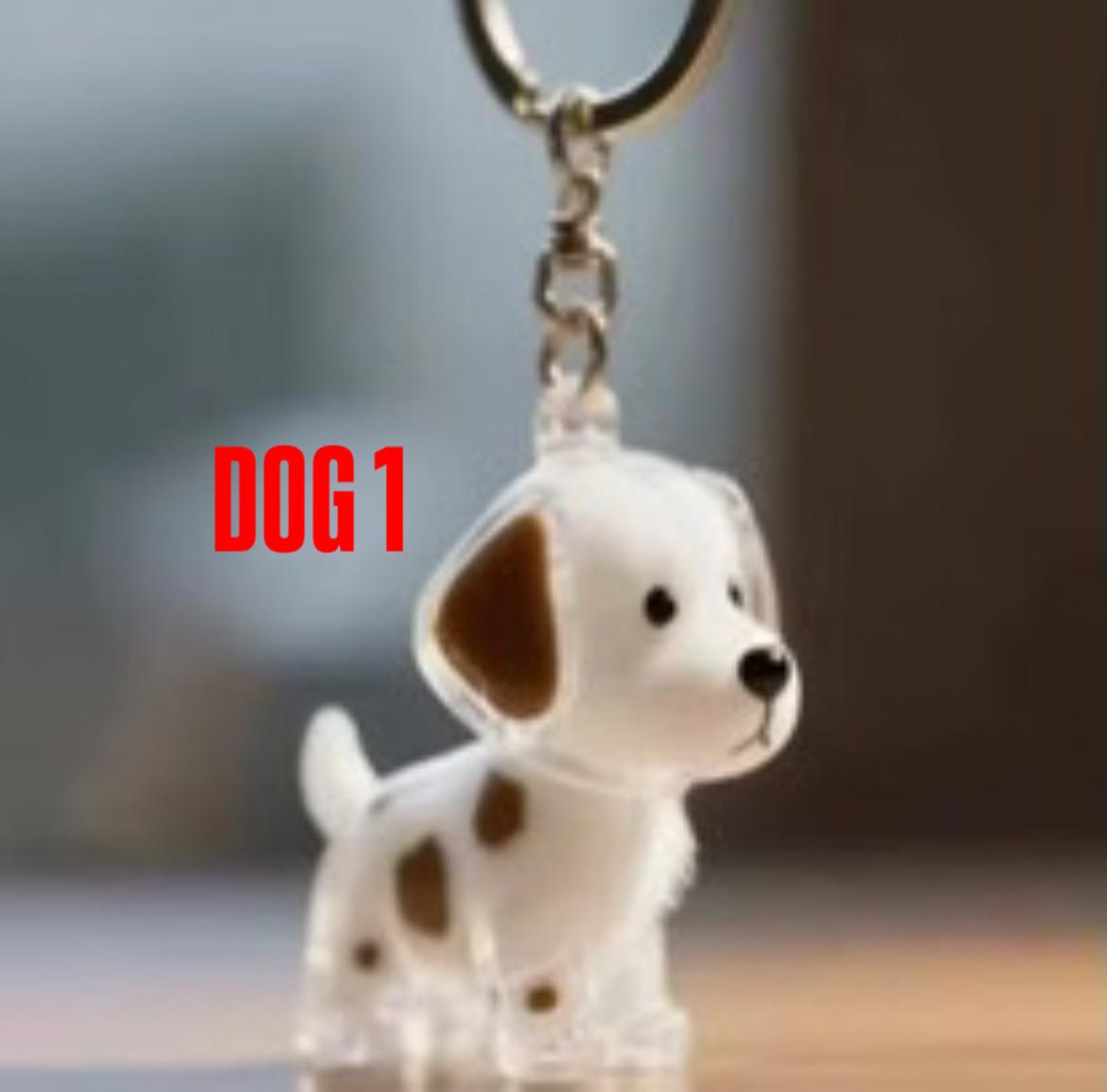 Pet Fur Memory Keychain